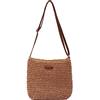LHHMZ Borsa a tracolla da spiaggia in paglia fatta a mano da donna Borse a tracolla da spiaggia estiva