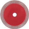 PRODIAMANT Disco da taglio diamantato Tile Turbo 75 mm x 10 mm Disco per smerigliatrice angolare a batteria 76mm