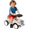 AIYAPLAY Macchina per Bambini 12-36 mesi con Clacson e Vano Portaoggetti a Scomparsa, in PP e Metallo, 58x27x35 cm|Aosom