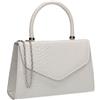 SwankySwans Lucy, Pochette Donna, Bianco, Small