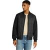 Tommy Hilfiger Uomo Bomber Mixed Caldo, Nero (Black), S