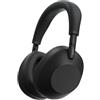 Sony WH-1000XM6 Cuffie wireless Premium con cancellazione del rumore, audio Hi-Res, massimo comfort, design pieghevole, custodia resistente, batteria da 30 ore, iOS e Android - Black