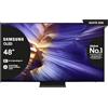 Samsung Smart TV 48'' QE48S94FAEXZT OLED 4K, NQ4 AI Gen3 Processor, 4K AI Upscaling Pro, Motion Xcelerator 144Hz, Dolby Atmos & OTS Lite, LaserSlim Design, 2025