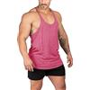 Muhshoiy Uomo Palestra Stringer Canottiera Bodybuilding Allenarsi Vestm,Fitness sotto Maglie Sportive Canotta,Fitness Senza Maniche Rapida/Rosa/S