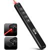 KUIYN Puntatore per Presentazioni, Wireless Presenter, Powerpoint Telecomando,USB Pointer Penna Potente, for Slide, PC, mac (B3-Hyperlink)