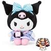 Sanrio NUOVO PELUCHE SANRIO Kuromi (Fantasy Trip Edition) simpatico giocattolo morbido