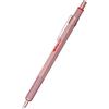 rOtring 600 penna a sfera | punta media | inchiostro nero | corpo oro rosa | ricaricabile