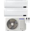 SAMSUNG Clima Dual Split AJ050TXJ2KG/EU WindFree Avant AR12TXEAAWKNEU+AR12TXEAAWKNEU