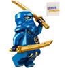 LEGO Ninjago Dragons Rising: Jay Minifigure con Dual Swords - Ninja Blu Età 6+