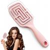 Naturezhen Curly Hair Brush, Spazzola Anti Nodi, Spazzola Capelli Professionale, Spazzola Districante per Capelli Professionale per Ogni Tipo di Capelli (Rosa)