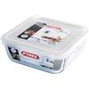 Pyrex Cook & Freeze Contenitore Per Alimenti Quadrato In Vetro Borosilicato
