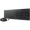 Lenovo 4X30M39458 tastiera RF Wireless Inglese US Nero