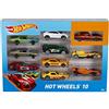 Mattel Hot Wheels Confezione 10 Veicoli