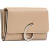 Cimarron - Portafoglio Donna Piccolo Con Chiusura a Zip e Scomparto per Carte - Grande, Firmato, Con Protezione RFID - Camel