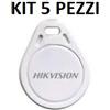 HikVision DS-PT-M1-KIT 5 Tag di prossimità, frequenza 13,56 MHz - Hikvision