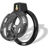 Cellmate Gladiator Soft Chastity Cage Clear Size 0