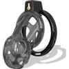 Cellmate Gladiator Soft Chastity Cage Clear Size 2