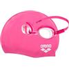 Arena Pool JR Set, Accessori Unisex Adulto, Fuchsia-Clear-Fuchsia-White, Taglia Unica