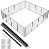 VEVOR Recinzione per Piscina, Recinzione per Piscina per Piscine Interrate, 1,21×14,63 m, Recinzione per Piscina di Sicurezza per Bambini Rimovibile, Recinzione per Piscina di Facile Installazione Fai da