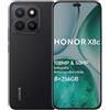 HONOR X8C Smartphone Android 15 Dual SIM 4G, 8GB RAM 256GB, AMOLED Da 6.7 Pollic