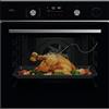 AEG GR6PB53FSB Forno Elettrico da incasso 72 L Multifunzione Vapore Pirolitico 3380W Wi-Fi Classe A++ Nero