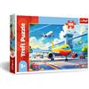 Trefl - Re dei Cieli - Puzzle 100 Pezzi - Puzzle con Aeroplani, Intrattenimento Creativo, Divertimento per Bambini dai 5 anni