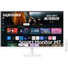 Samsung Samsung M70D Monitor PC 81,3 cm [32] 3840 x 2160 Pixel 4K Ultra HD LED Bianco (Samsung Smart Monitor M7 M70D, 81,3 cm) LS32DM703UUXEN
