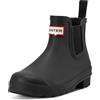 HUNTER Originale Chelsea, Mocassino Donna, Nero, 43 EU