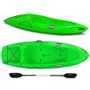 Big Mama Kayak Kayak da mare monoposto Jolly basic Big Mama kayak - canoa da 260 cm + 1 pagaia in omaggio Made in Italy - Verde