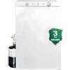 SMETA Frigorifero a gas con congelatore a 3 vie, 12 V/240 V/GPL, per camper, roulotte, garage, camper, Glamping Pod, 100 L (85 L + 15 L), bianco silenzioso