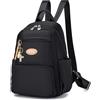 BAGZY Zaino da Donna, Borsa Donna Elegante Zaino da Città Donna Zainetto Donna Casual Impermeabile Zaino Scuola Borsa Casual ed Moda per Viaggio per Viaggio, Scuola, Lavoro, Shopping, Nero