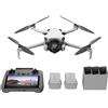 DJI Mini 4 Pro Fly More Combo con DJI RC 2 (radiocomando con schermo), mini drone con telecamera, meno di 249 g, autonomia di volo di 34 minuti, 2 batterie extra, C0