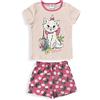 Nada Home Pigiama Bambina Disney Aristogatti Marie Pantaloncino in Cotone Stampato 6032