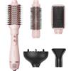 Wavytalk Spazzola Asciugacapelli, 5-in-1 Hair Styler, Phon Spazzola Elettrica ad Aria Calda con Diffusore per Volumizzante Lisciante Ricci Styling Rapido, 3 Temperature, Rivestimento Ceramico Spina EU