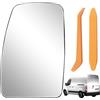 TXErfolg Vetro Specchietto di Ricambio Sinistro per Renault Master 2010-2021
