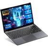 AUKABREX PC Portatile 15.6 Pollici, Win 11 Notebook Core I3-8100Y CPU, Notebook 16GB RAM