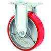 Kippen 1618CX - Ruota in Ghisa con Base Fissa. Diametro 125 mm.