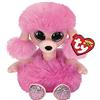 Ty Poodle Beanie Boos Barboncino Camilla Peluche, Colore Rosa, 15 cm, T36383