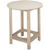 mueblear 21000 Gazte tavola rotonda legno senza vernice, Legno, Sans Vernis, 70x75cm