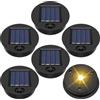 YeahBoom Ricambio per Luci Solari,6 Pezzi Lampadina Solare Ricambio φ8.5cm,Pannello Solare di Ricambio,Lampada Solare di Ricambio,Ricambio Lampada Solare,Impermeabile Pannello Solare di Ricambio