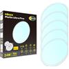 CLAR Plafoniera LED Soffitto Ultra Slim - Luce Fredda 6000K 24W per Bagno, Pack 5