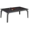 Stella Trading Bibi-Tavolino da Salotto con Superficie in Ceramica e Struttura in Metallo, Colore: Antracite, Legno ingegnerizzato, 110 x 41 x 70 cm