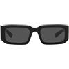 Prada Occhiali da Sole PR06YS 09Q5S0 Nero/Grigio Scuro Unisex