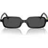 Miu Miu Occhiali da Sole MU11Z 16K5S0 Nero/Grigio Scuro Donna