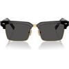 Miu Miu Occhiali da Sole MU10ZS 1AB5S0 Nero/Grigio Donna