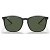 Ray-Ban Occhiali da Sole RB4387 601/71 Nero/Verde Unisex