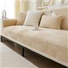 ZZDZW Copridivano Componibili in Velluto, Fodere Divano 1 2 3 4 Posti con Penisola, Universale,Copridivano Antiscivolo, Coprisedile per Braccioli, Set Quattro Stagioni ( Color : #26 , Size : 90X240CM(1pc) )