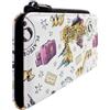 PocketGear Harry Binario 9 3/4 Potter Emblemi Magici del Mago Borsa/Portamonete Clutch Tasca per Monete & Porta Carte, Bianco