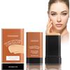 Nurvidis Fondotinta Stick Matte Con Pennello, Fast Base Con Potere Coprente, Facile Da Applicare, Coprenza A Lunga Durata (Colore Naturale)