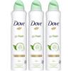Dove - Deodorante antitraspirante Go Fresh al cetriolo in formato aerosol